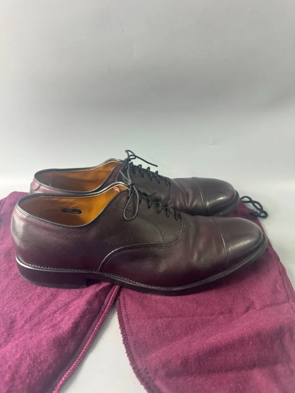 Allen Edmonds Park Avenue Cap-toe Oxford Dress Shoe, Men's Size 9 D
